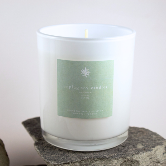 Exotic Cardamom Seasonal Edit Soy Candle banner